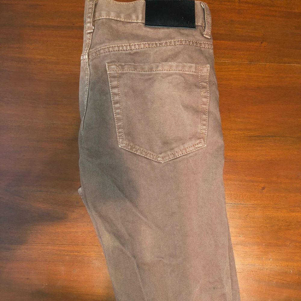 Straight leg denim